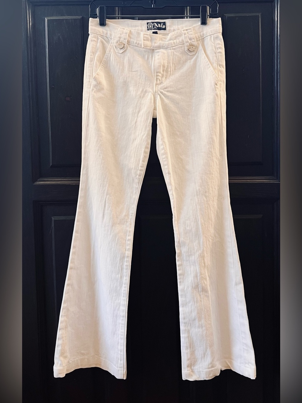 Anlo Winter White Low Slung Denim.